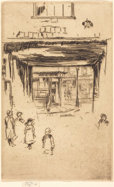 Drury Lane af James McNeill Whistler