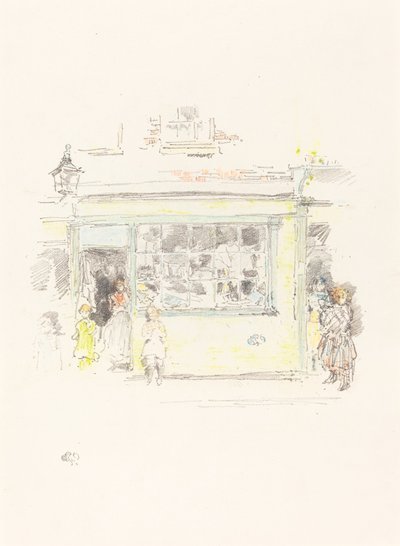 Drury Lane Rags af James Abbott McNeill Whistler