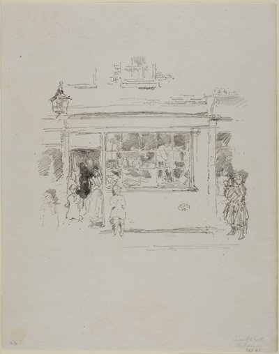 Drury Lane Rags af James Abbott McNeill Whistler