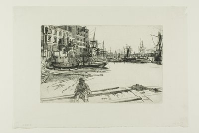 Eagle Wharf af James Abbott McNeill Whistler