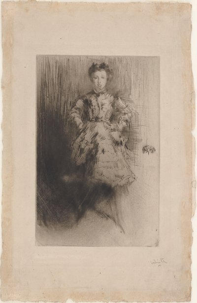Elinor Leyland af James Abbott McNeill Whistler