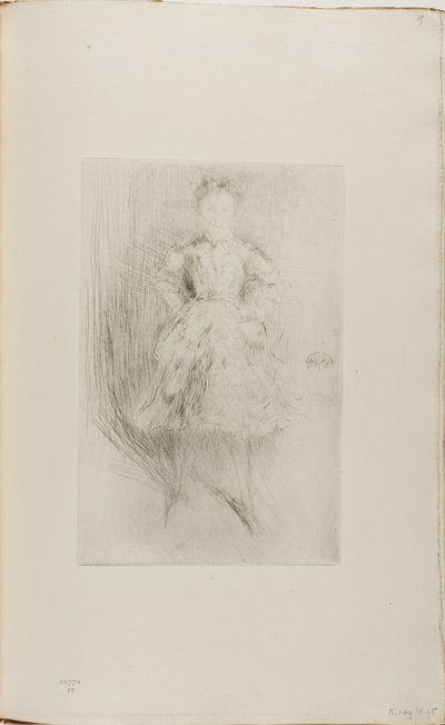 Elinor Leyland af James Abbott McNeill Whistler