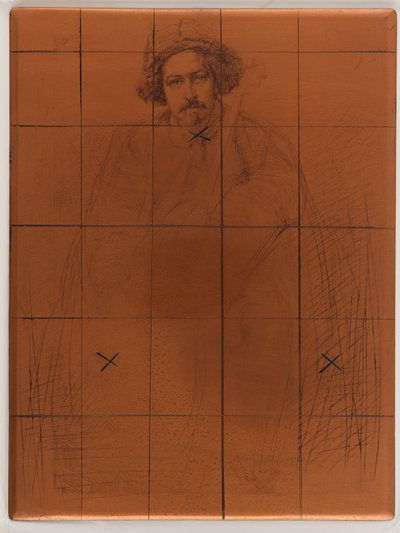 Ætseplade: Becquet af James Abbott McNeill Whistler