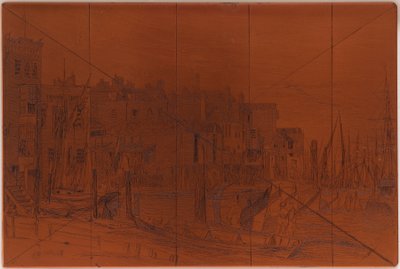 Ætseplade: Thames Police af James Abbott McNeill Whistler