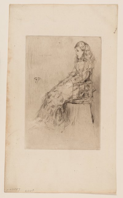 Fanny Leyland af James Abbott McNeill Whistler