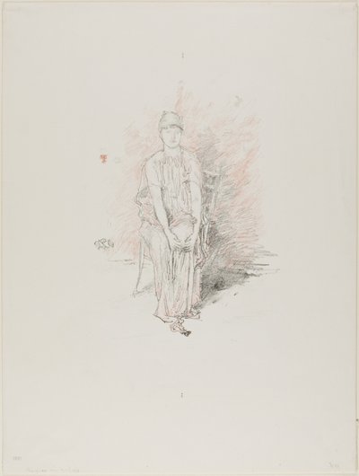 Figurstudie i farver af James Abbott McNeill Whistler