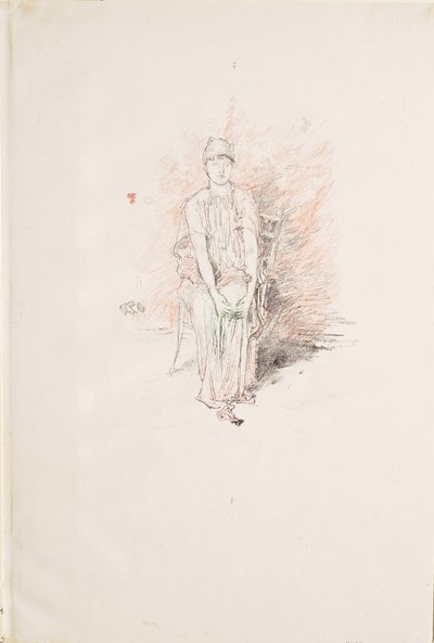 Figurstudie i farver af James McNeill Whistler