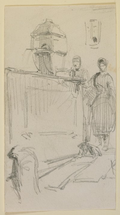 Figurer ved et springvand af James Abbott McNeill Whistler