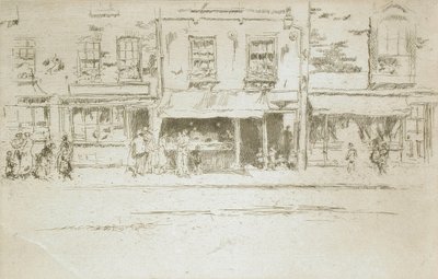 Fiskebutik, Chelsea af James McNeill Whistler