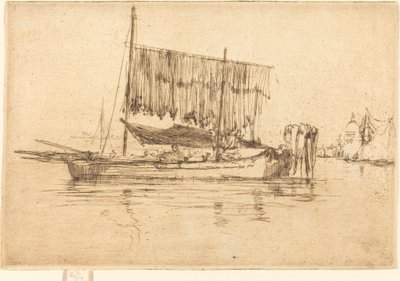 Fiskebåd af James Abbott McNeill Whistler