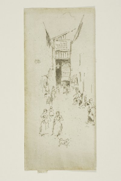 Fleur-de-lys Passage af James Abbott McNeill Whistler