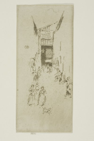 Fleur-de-lys Passage af James Abbott McNeill Whistler