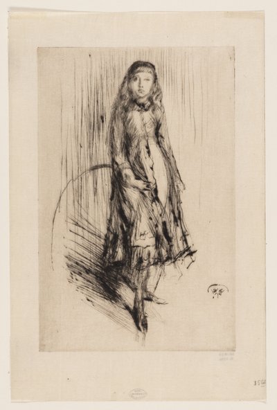 Florence Leyland af James Abbott McNeill Whistler