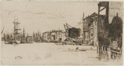 Frihandelshavn af James Abbott McNeill Whistler