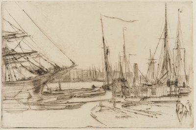 Fra Billingsgate af James Abbott McNeill Whistler