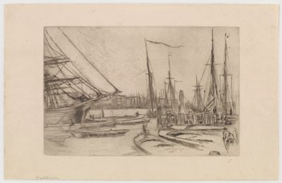 Fra Billingsgate af James Abbott McNeill Whistler