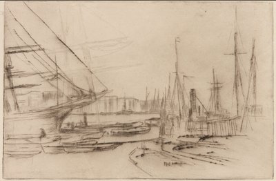Fra Billingsgate af James Abbott McNeill Whistler