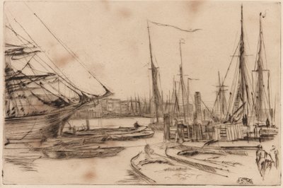 Fra Billingsgate af James Abbott McNeill Whistler