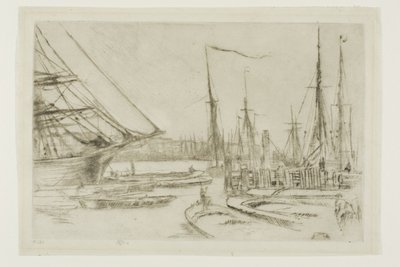 Fra Billingsgate af James Abbott McNeill Whistler