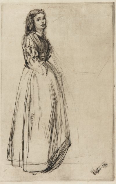 Fumette, Stående af James Abbott McNeill Whistler