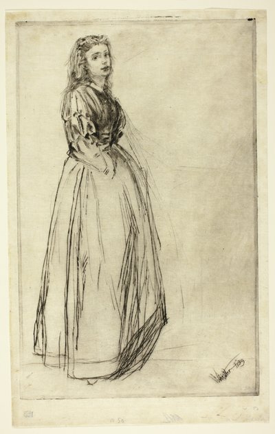 Fumette, Stående af James Abbott McNeill Whistler