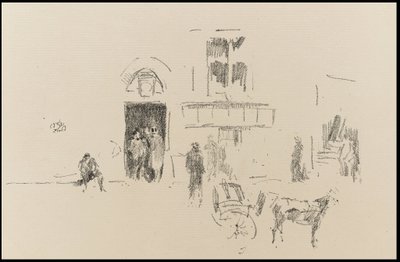 Glaiety scenedør af James Abbott McNeill Whistler