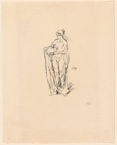 Pige med skål af James Abbott McNeill Whistler