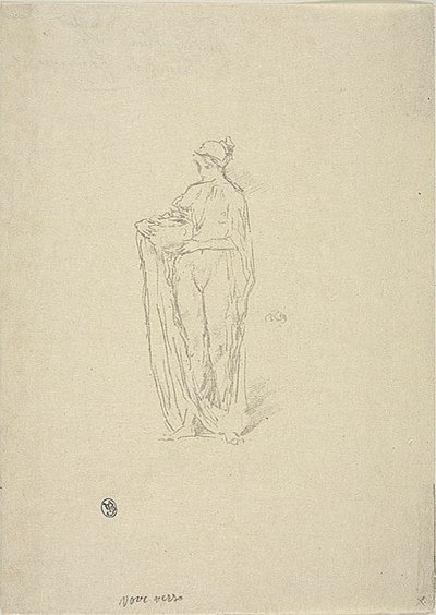 Pige med skål af James Abbott McNeill Whistler