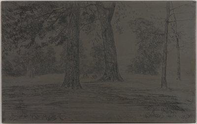 Greenwich Park af James Abbott McNeill Whistler