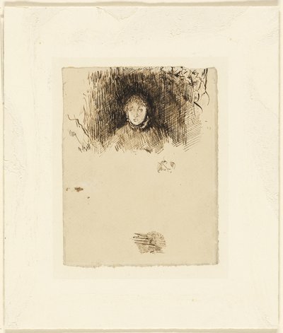 En piges hoved af James McNeill Whistler