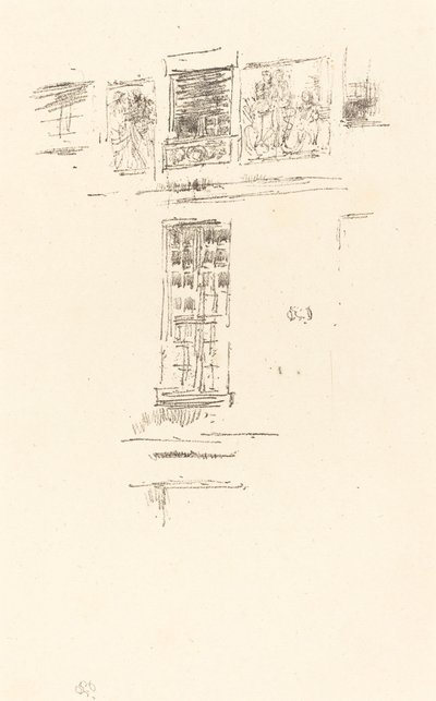 Hôtel Colbert, vinduer af James Abbott McNeill Whistler