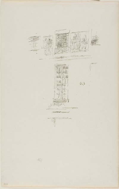 Hôtel Colbert, vinduer af James Abbott McNeill Whistler