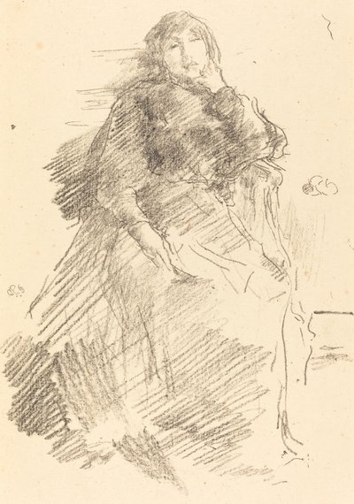 Den dejlige dovne dame af James Abbott McNeill Whistler