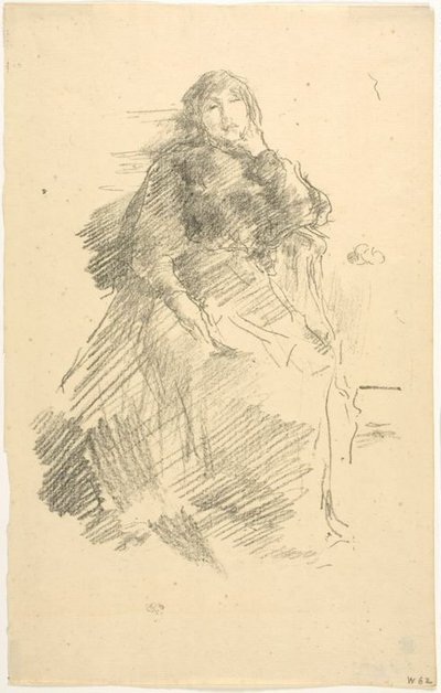 Den smukke dovne dame af James Abbott McNeill Whistler