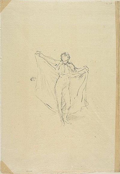 La Danseuse: En undersøgelse af nøgen af James Abbott McNeill Whistler