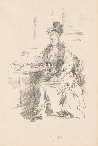 Den smukke New Yorker af James Abbott McNeill Whistler