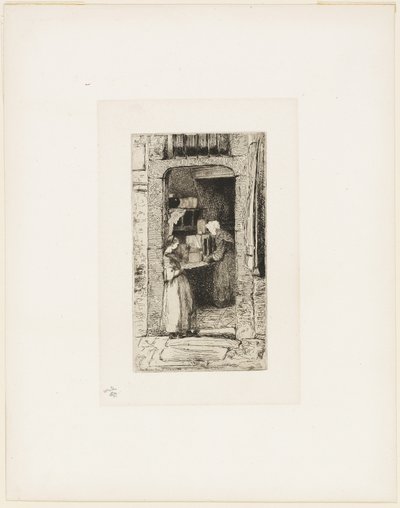 Sennepssælgeren af James Abbott McNeill Whistler