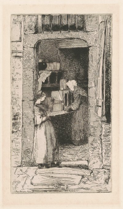 Sennepssælgeren af James Abbott McNeill Whistler