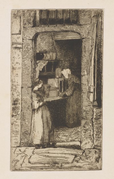 Sennepssælgeren af James Abbott McNeill Whistler