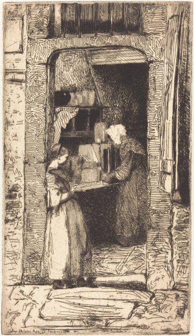 Sennepssælgeren af James Abbott McNeill Whistler