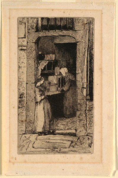 Sennepssælgeren af James Abbott McNeill Whistler