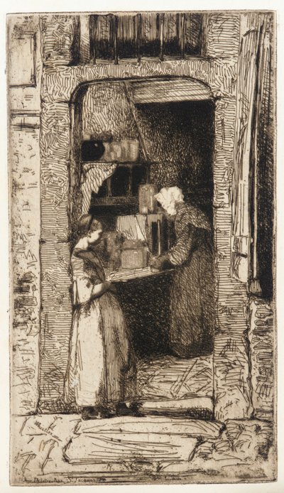 Sennepssælgeren af James Abbott McNeill Whistler
