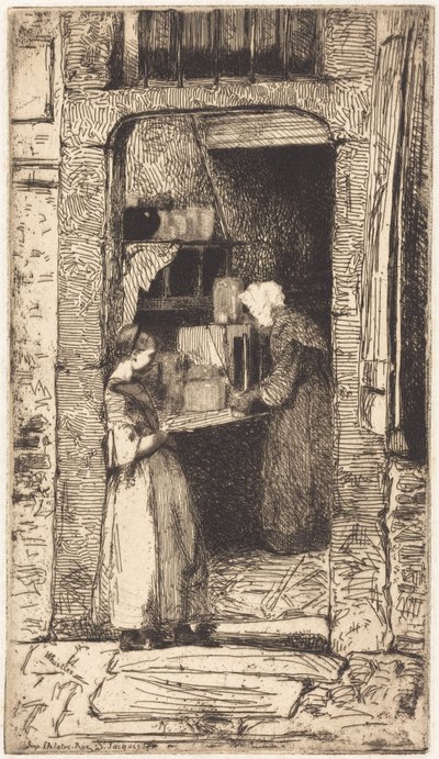 Sennepssælgersken af James McNeill Whistler