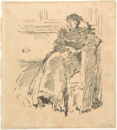 Den røde kjole af James Abbott McNeill Whistler