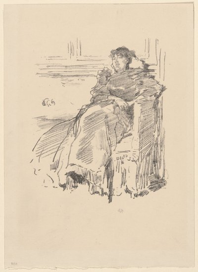 Den røde kjole af James McNeill Whistler