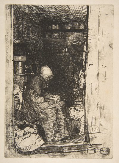 Den gamle kludekone af James McNeill Whistler