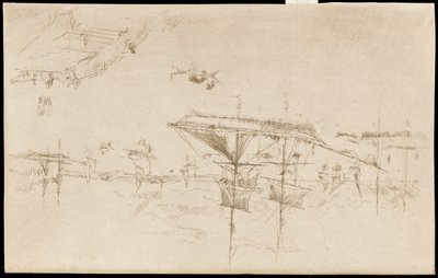 Lagune-middag af James Abbott McNeill Whistler