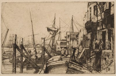 Limehouse af James McNeill Whistler