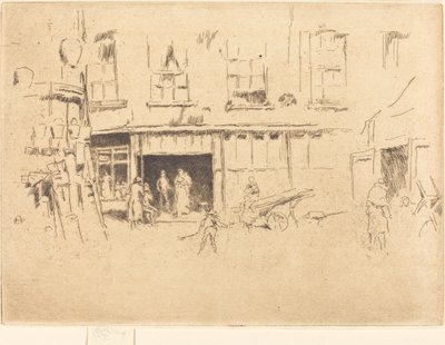 Lille Hof af James Abbott McNeill Whistler