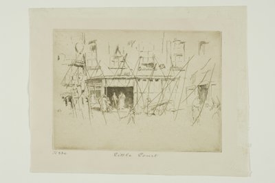 Lille Hof af James Abbott McNeill Whistler